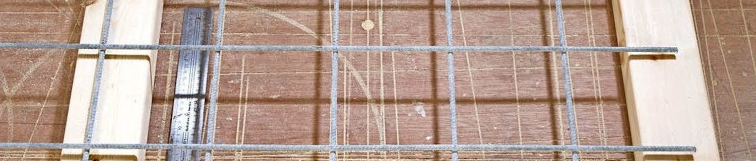 Staket av armering Armering: Staket